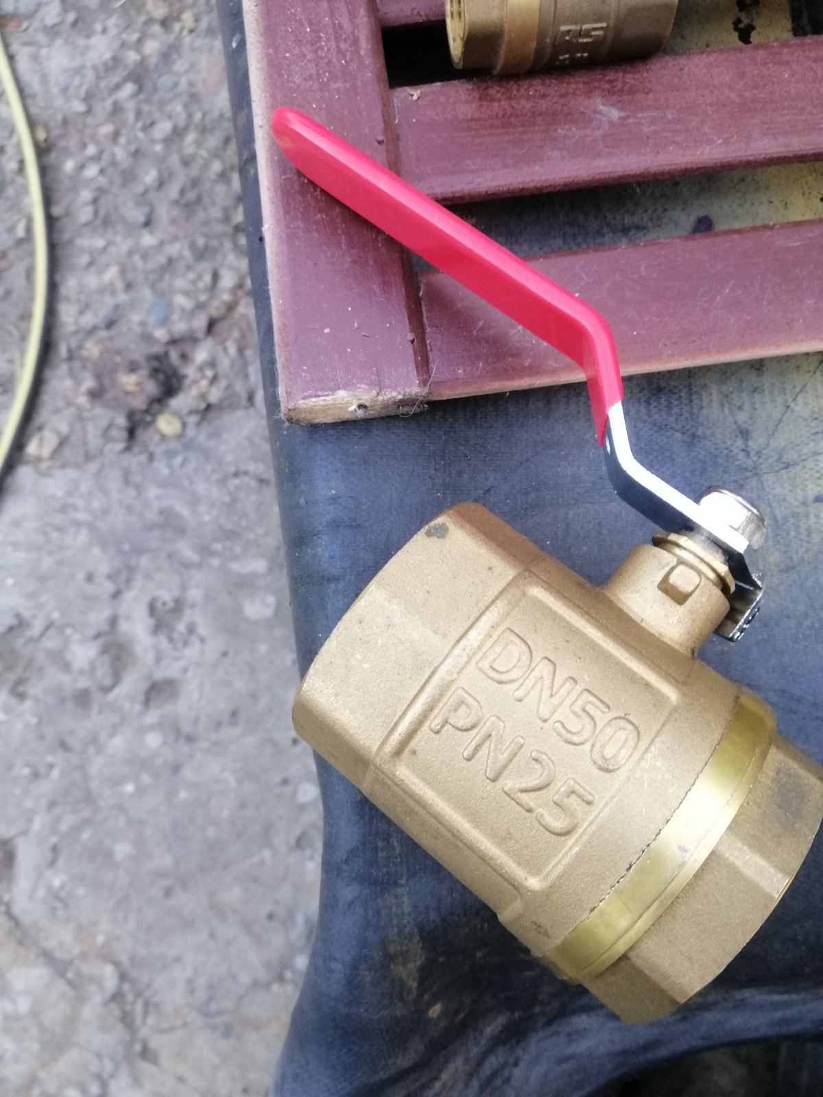 Кран шаровый DN50, 25. Pn25