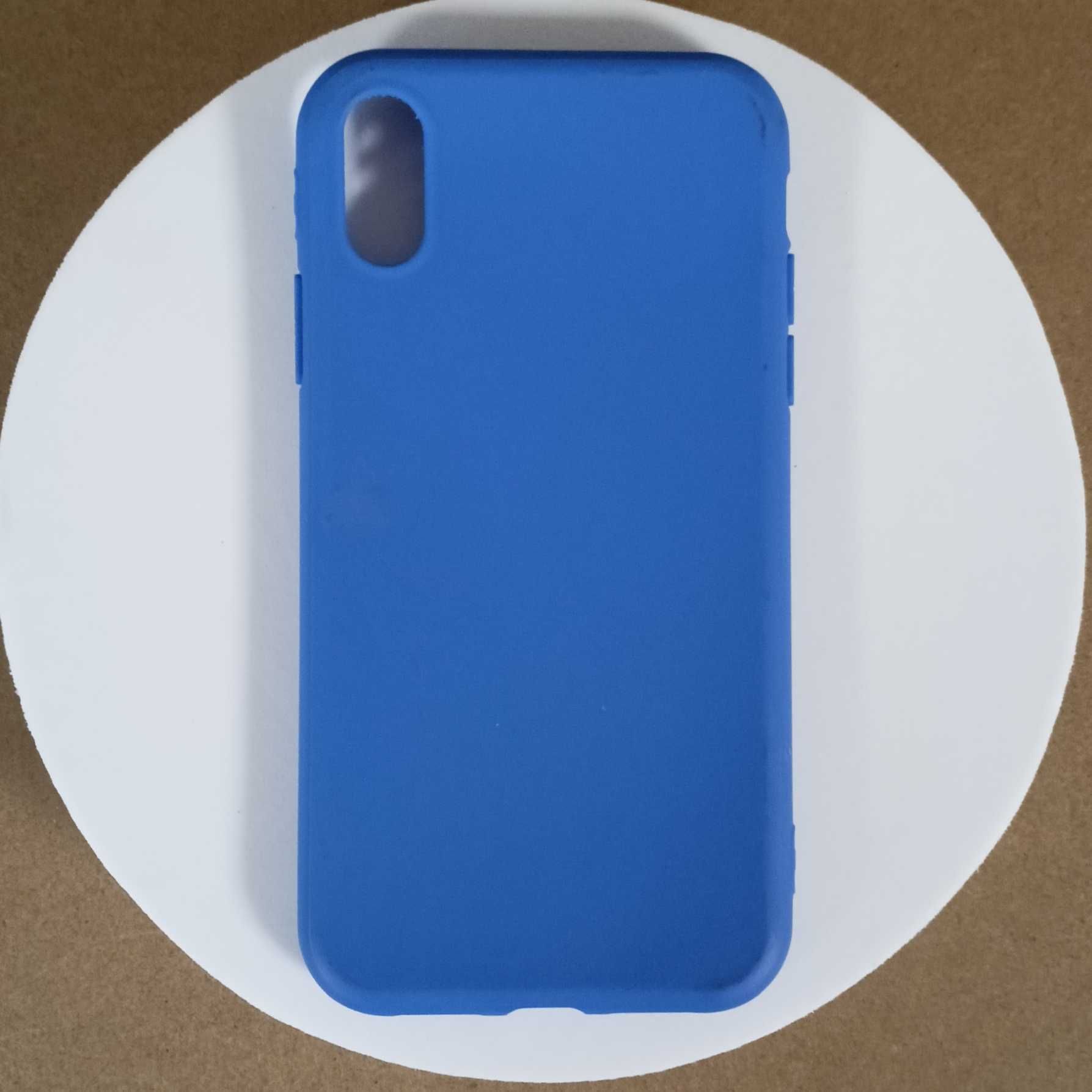 POWYSTAWOWE Plecki etui MyGadget do iPhone XR niebieski mat