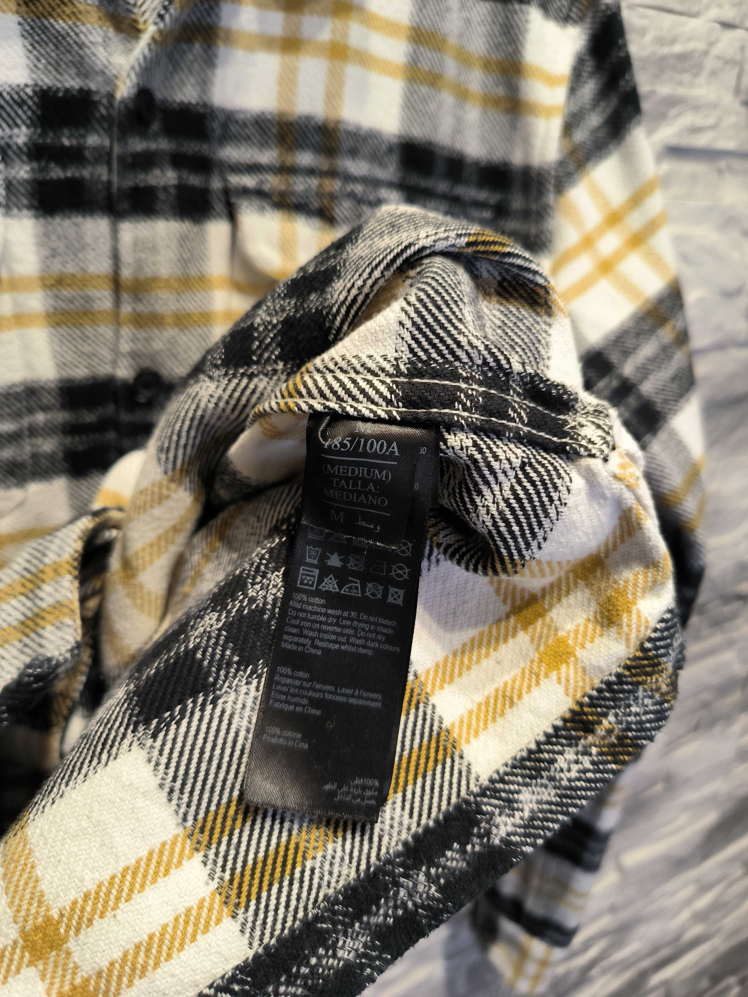 Kurtka Koszulowa Allsaints Kratka Logo Długi Rękaw