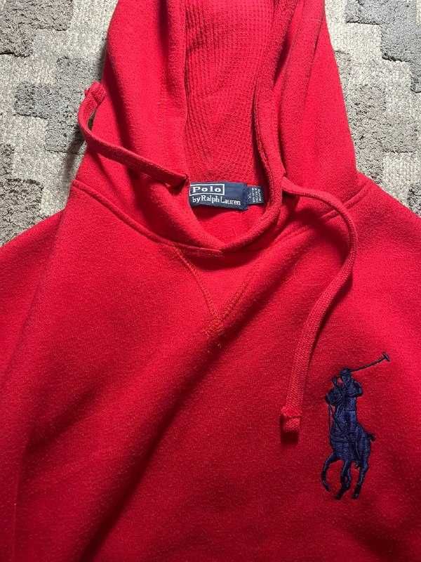 Ralph Lauren red hoodie
