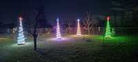 Choinka świetlna LED ogrodowa