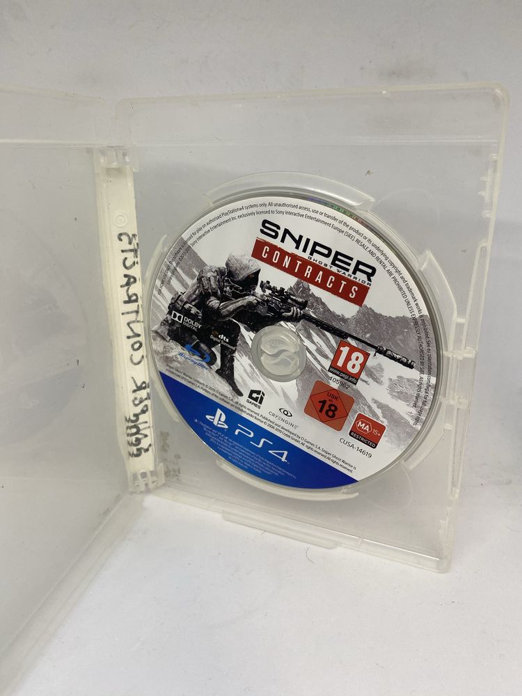 Gra Sniper Contracts PS4 PS5 Sony Play Station pudełkowa