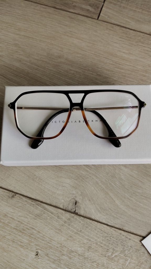 Oprawki okulary szylkretowe Victoria Beckham VB26 unisex
