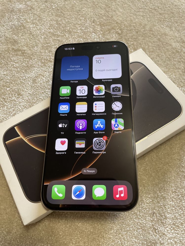 iPhone 16 pro max 1tb