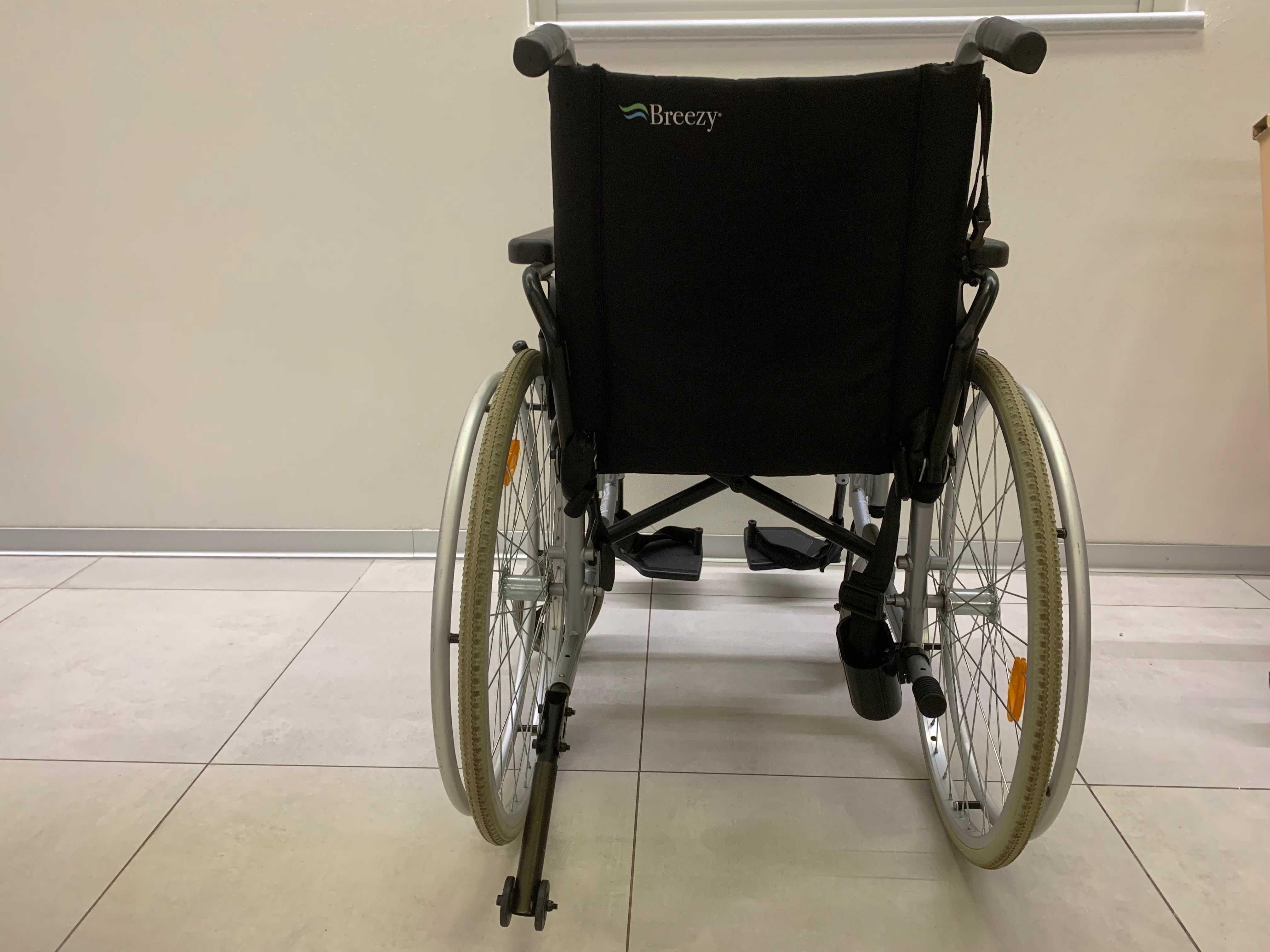Brazzy niemiecki lekki składany wózek inwalidzki