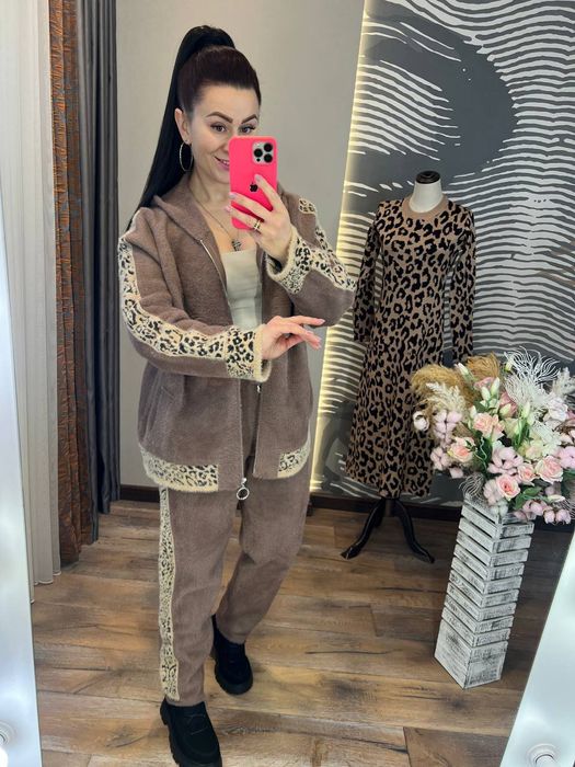 Дуже теплий костюм альпака