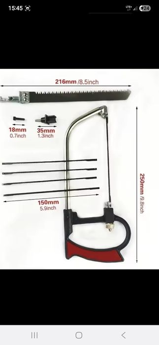 Piła do drewna i metalu