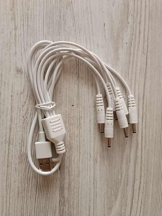 Кабель usb 2.0 до шести dc 3.5 mm * 1.5 mm