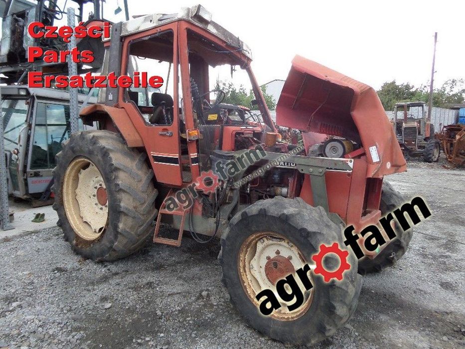 Case 845 xl części, skrzynia biegów, silnik