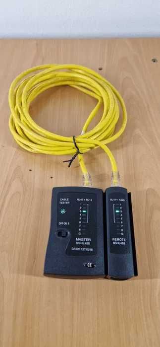 Cabo de Rede Cat 6 com fichas Rj45 comprimento 5 metros