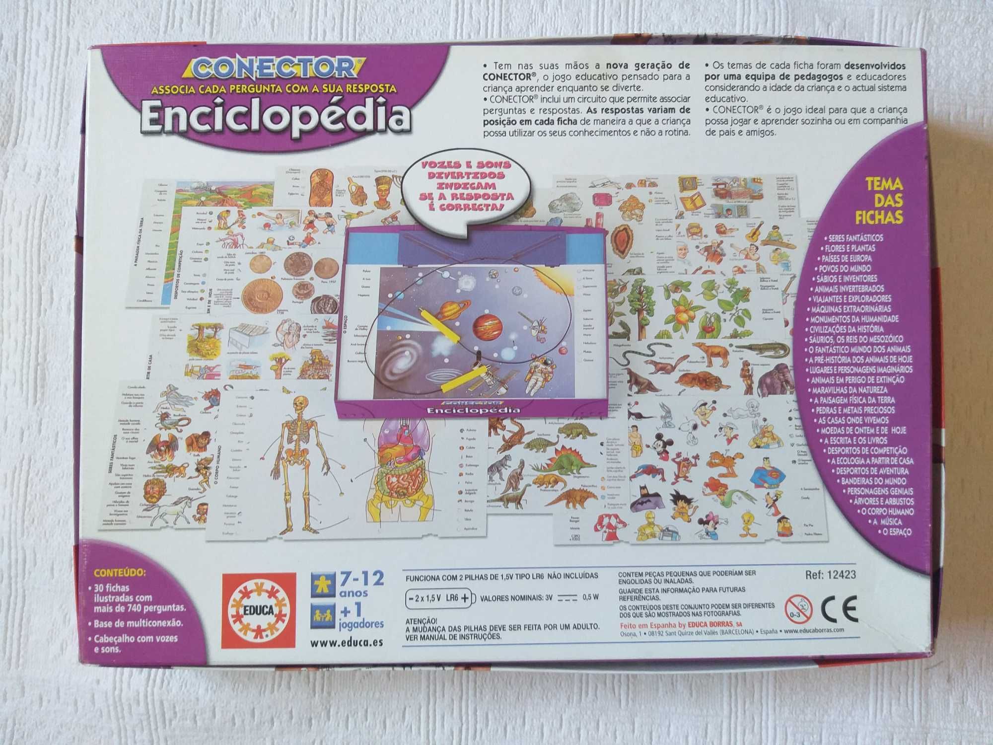 Conector Enciclopédia - Jogo interativo junior (EDUCA)