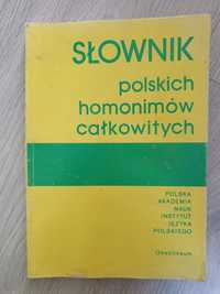 Słownik polskich homonimów całkowitych, D.Buttler wyd. Ossolineum