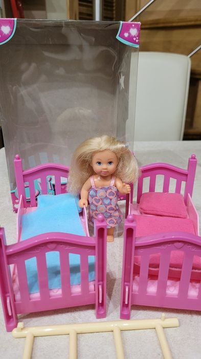 Лялічки Evi з двохярусним ліжечком