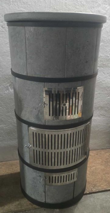 Stylowy Kominek - piec kaflowy wolnostojacy z duszą.