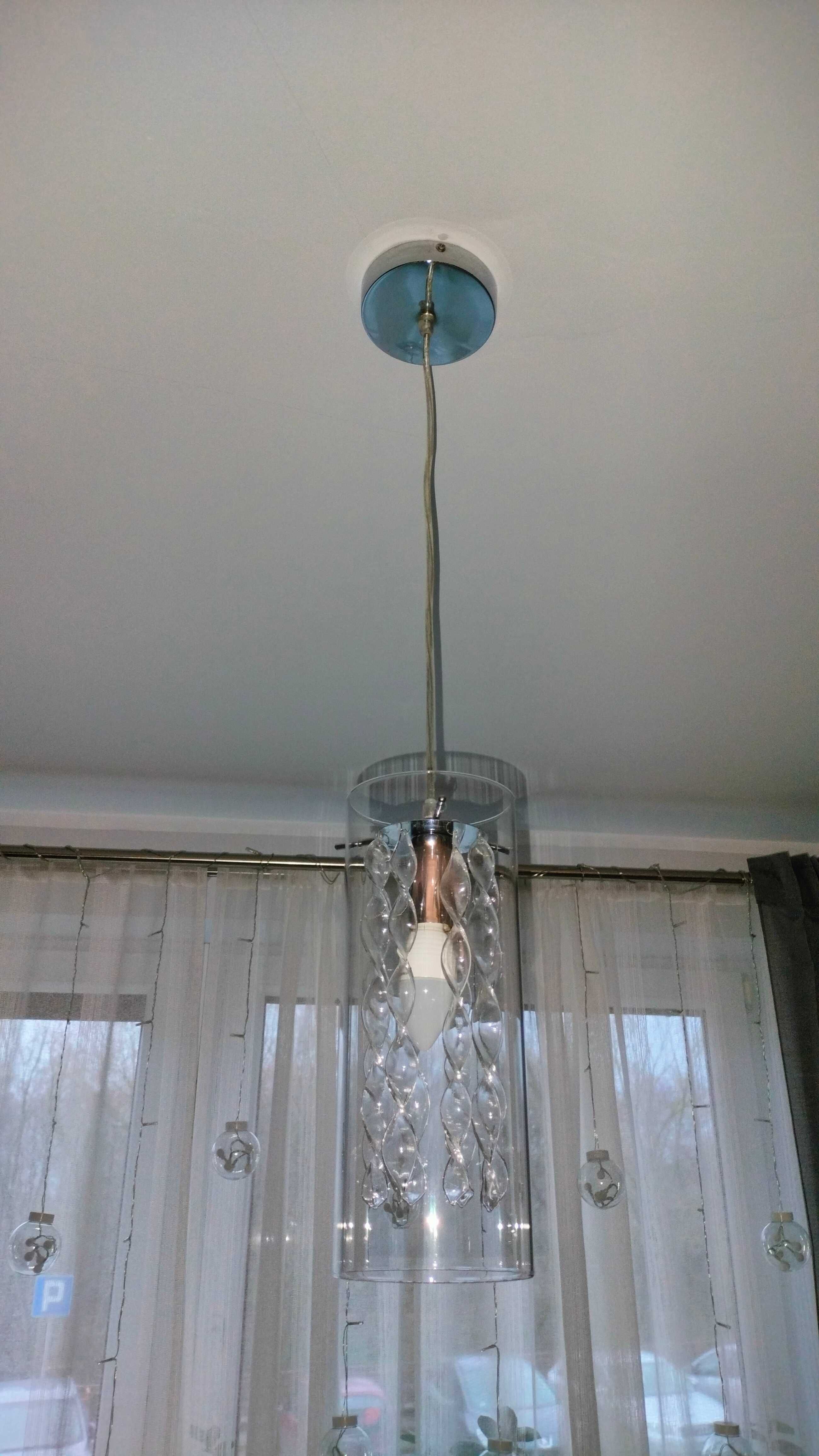 Zestaw dwóch lamp wiszących