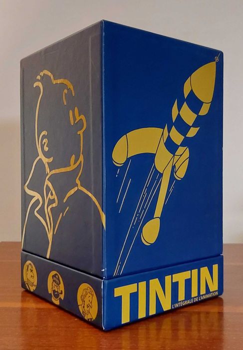 Colecção completa de DVD Tintin. Edição de coleccionador