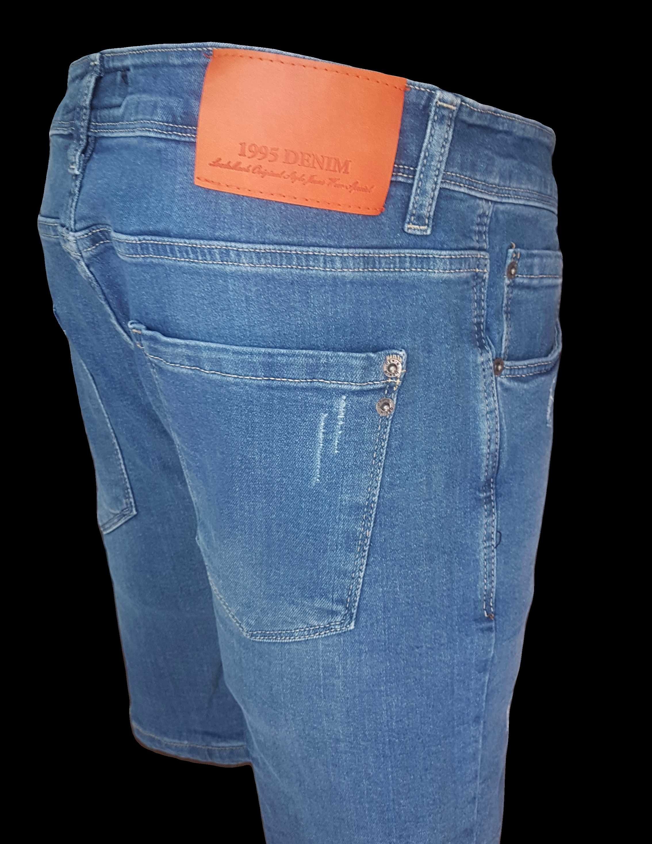 мужские шорты  1995 DENIM WEAR W.36  98%cottn+2% elasthane