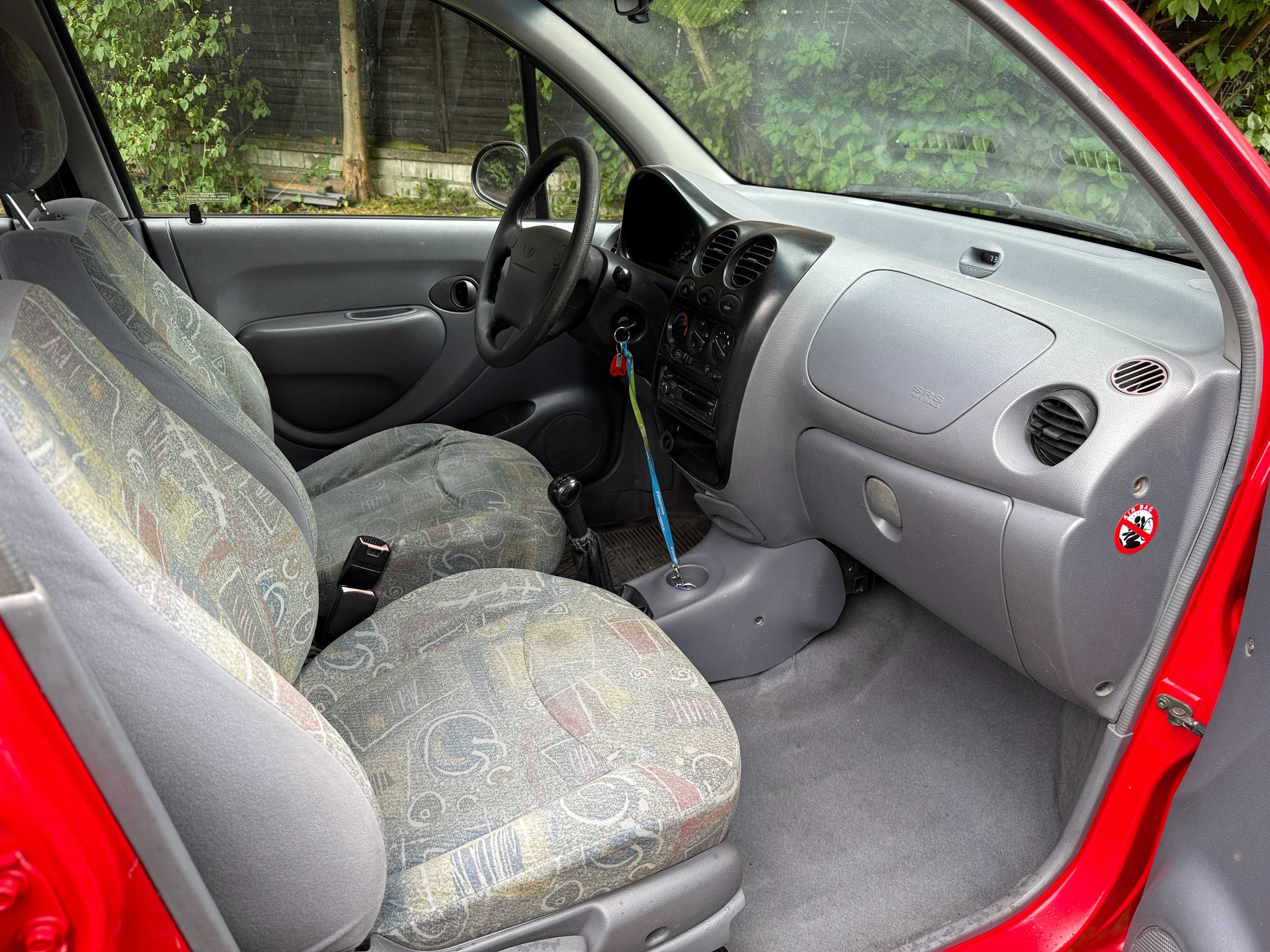 Daewoo Matiz Wspomaganie Elektryczne szyby Zadbany 2001r