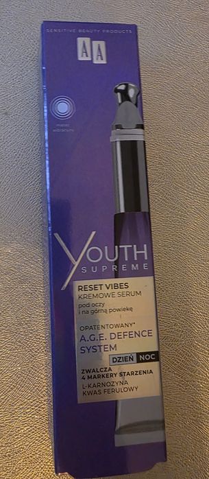 AA Youth Supreme krem pod oczy i na powiekę  z masażerem 15 ml