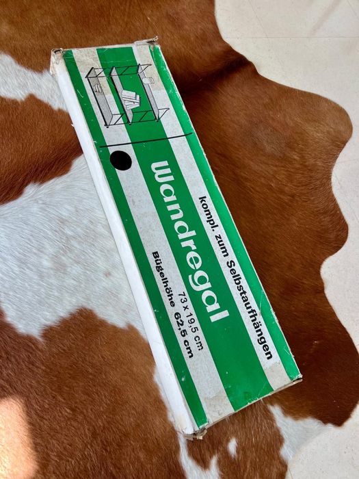 Estante vintage string em madeira