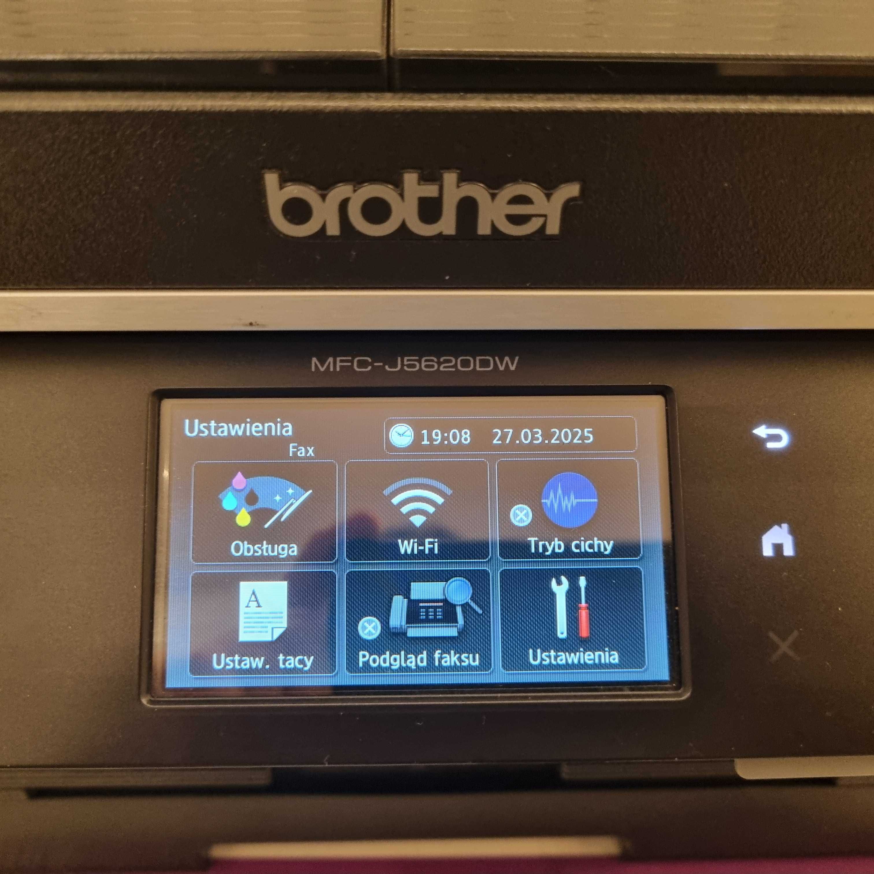 Drukarka wielofunkcyjna Brother MFC-J5620DW druk kolorowy, podajnik,A3