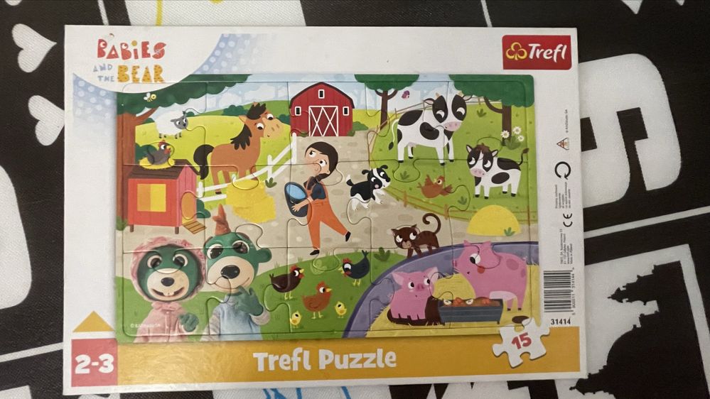 Puzzle ramkowe 15 elementow
