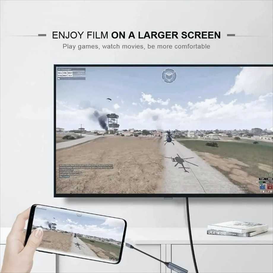 Карта видеозахвата hdmi/type-c для windows, android, macos
