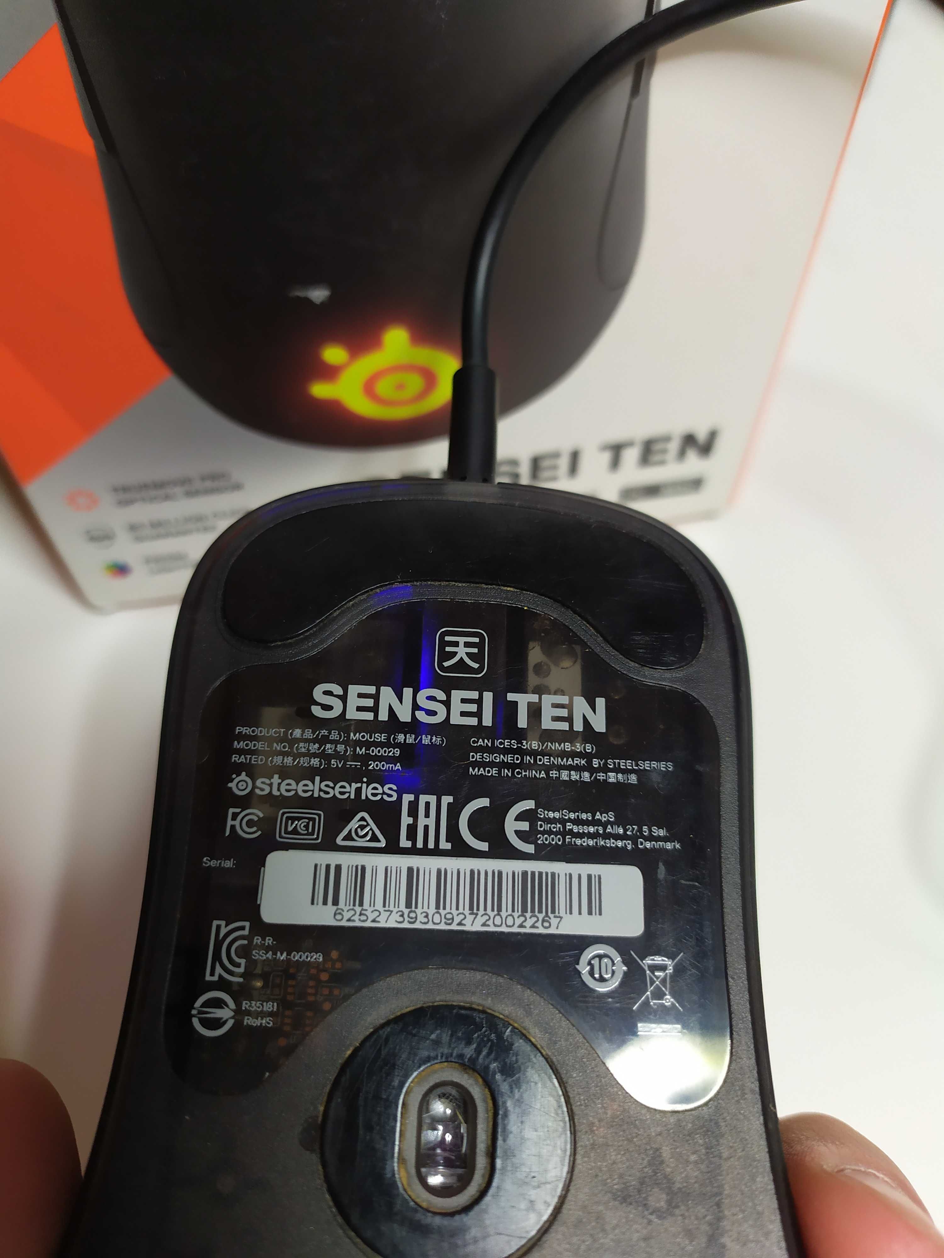 Myszka Steelseries Sensei Ten Rival 3 5