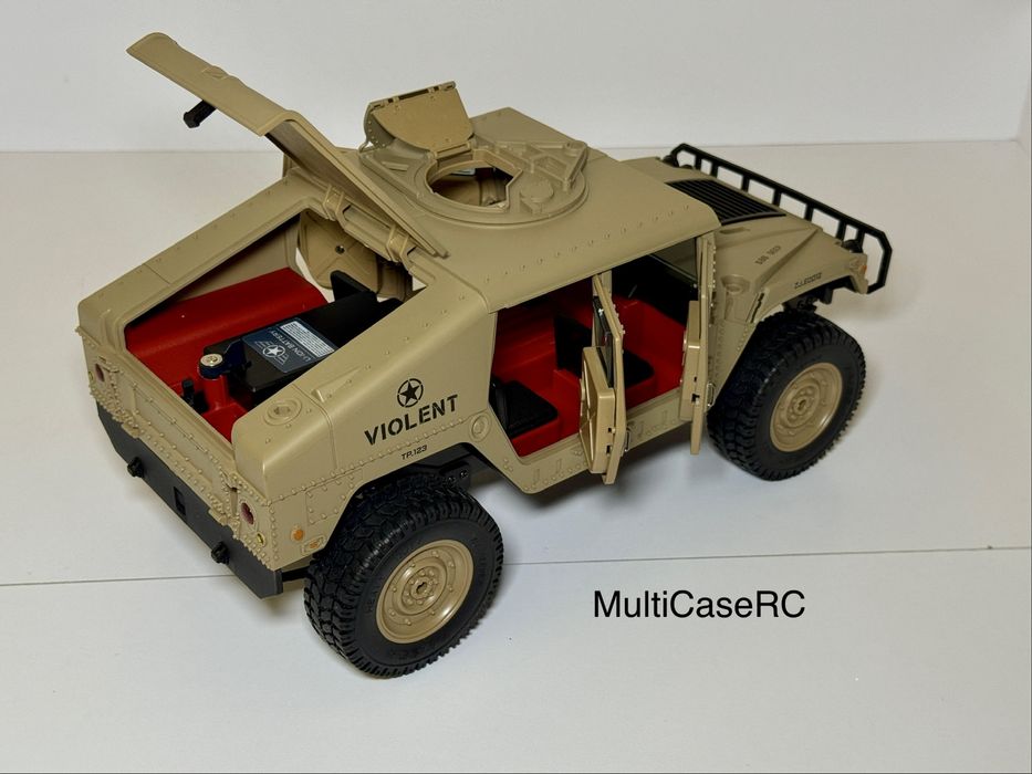 Машинка на радіокеруванні Military Hammer JJRC C8835 1/16