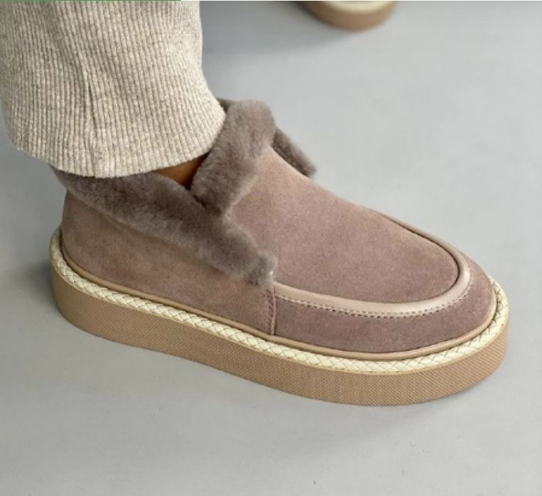 Жіночі зимові лофери чоботи