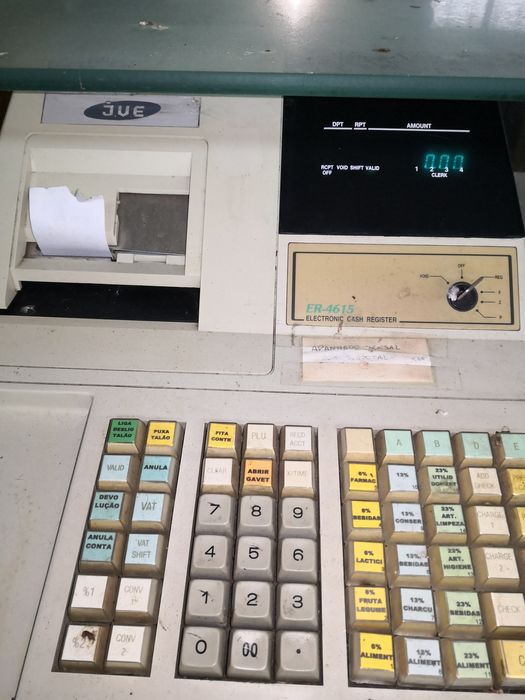 ***registadora*** baixa de preço