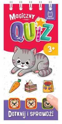 Magiczny quiz z kotkiem. Dotknij i sprawdź - Anna Podgórska