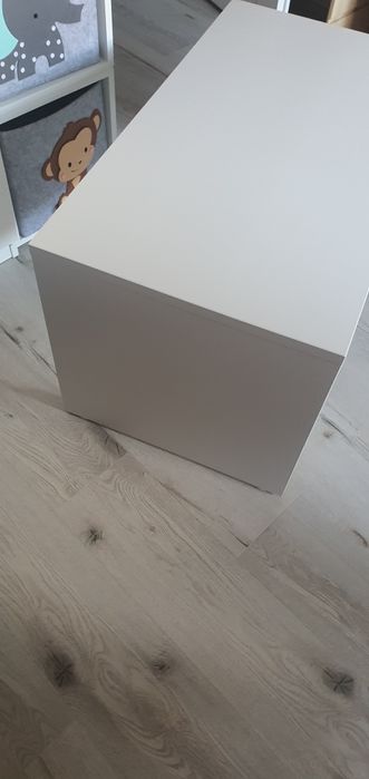 Ławka/ biurko dla dziecka Smastad, biała 90x50x48