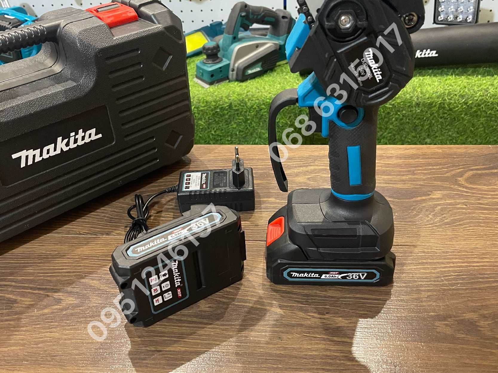 сучкорез Мини пилка Makita DUC365BL аккумуляторный для сада веткорез