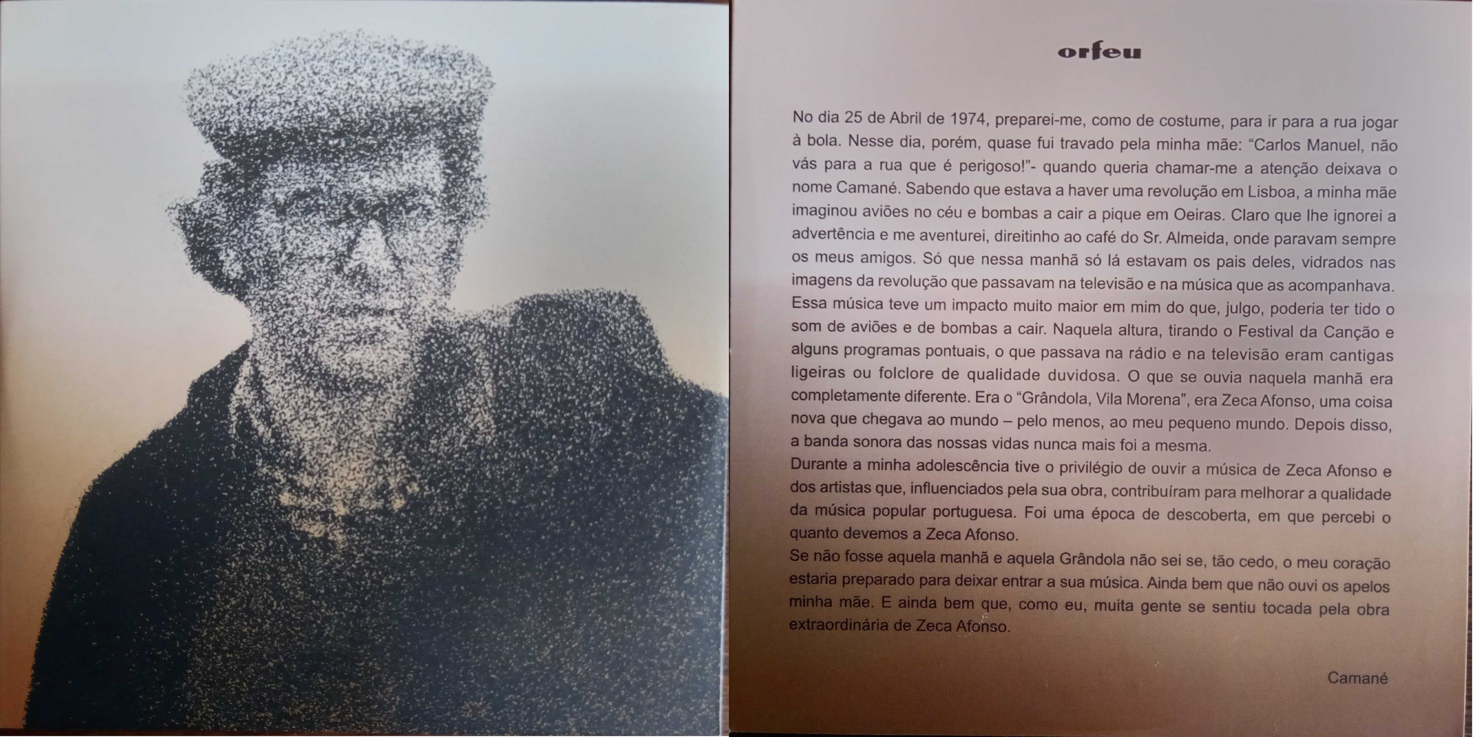 José Afonso	- - - - -		Fados de Coimbra e Outras Canções	- - - - -	CD