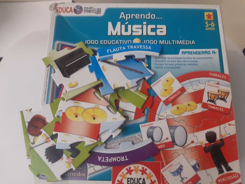 Puzzle / Jogo Educativo / Livros Disney