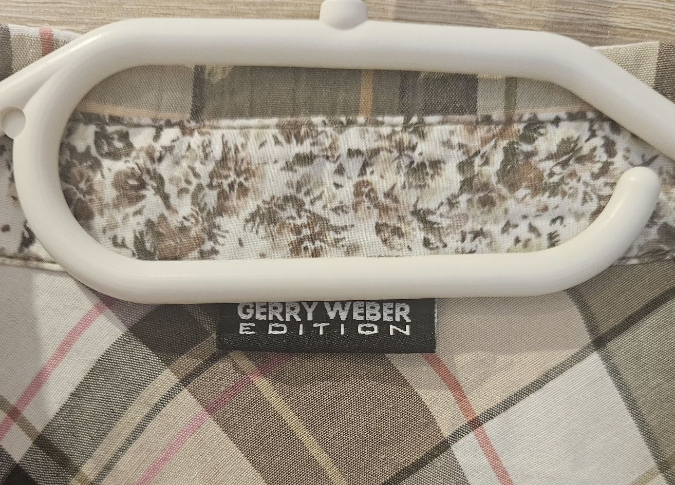 Koszula w kratę z krótkim rękawem, firmy Gerry Weber.