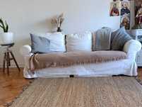 SOFA 3 plazas EKTORP Blanco