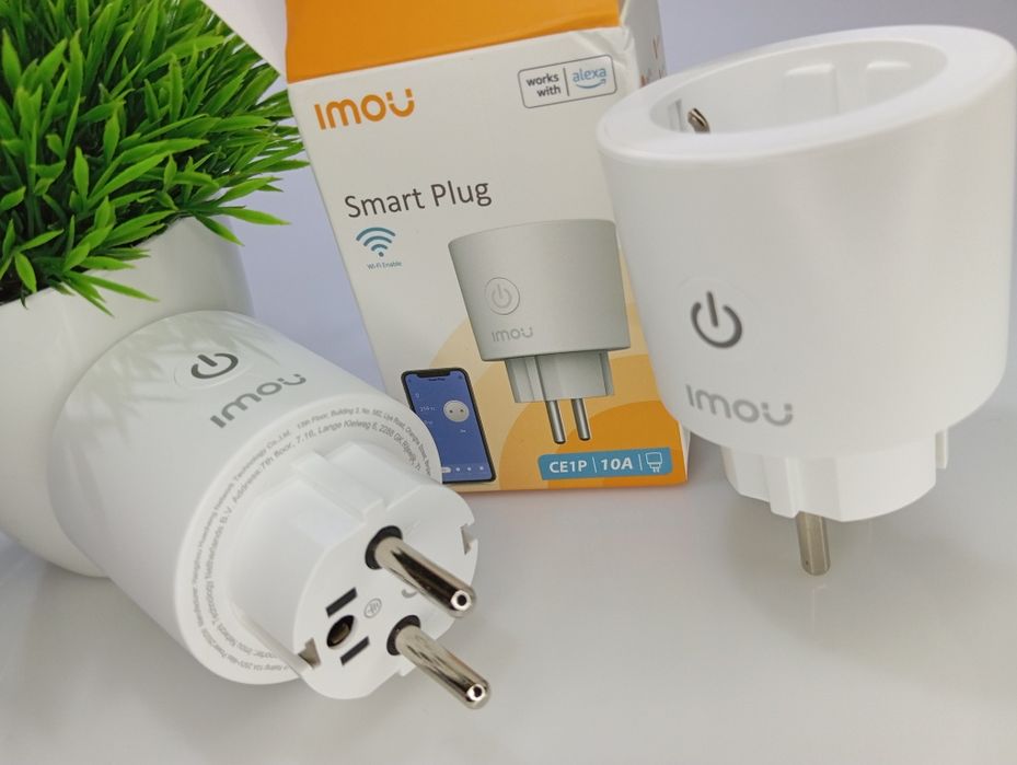 ‼️Вайфай розетка Imou Life 10A розумна WiFi  смарт розетка Умный дом‼️