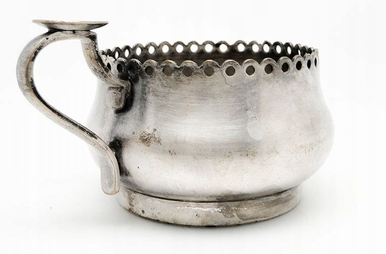 BA5 Br. Henneberg podstakannik w stylu secesyjnym