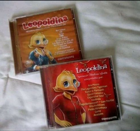 Coleção de cd de música Leopoldina 2€