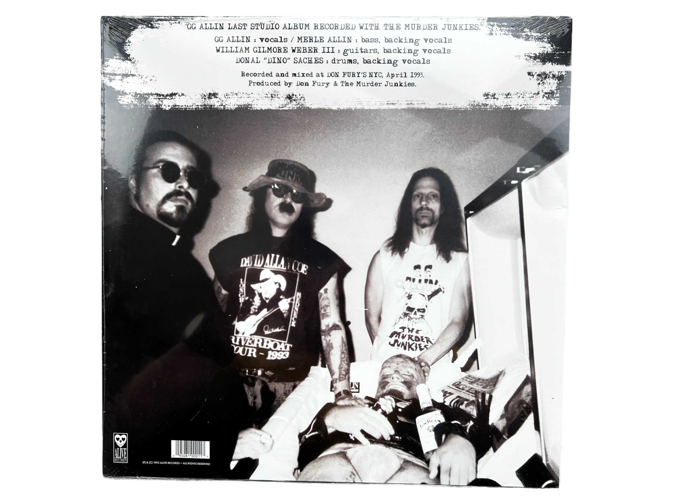 Vinyl GG Allin & AntiSeen - Murder Junkies LP вініл платівка