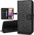 Etui z Klapką Flip Case Portfel Zamykane Na Magnes Honor X8 5G Czarny