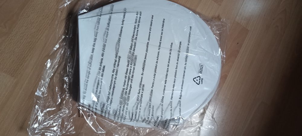 Deska sedesowa biała nowa