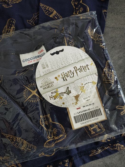 Bluzki dla bliźniaczek 134 Harry Potter