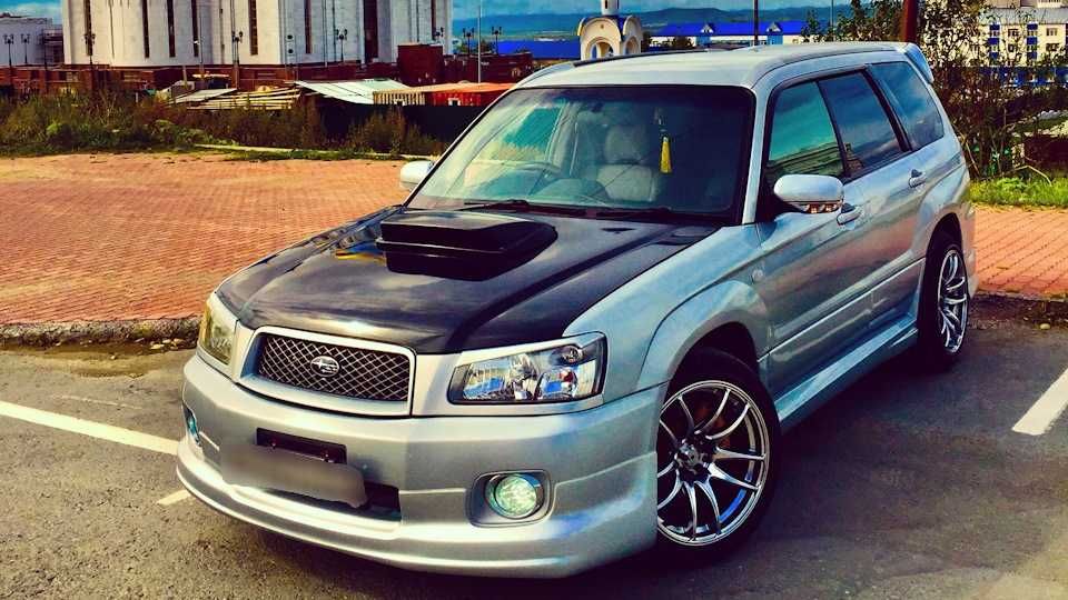 Zderzak Forester SG Cross Sports STi grill 2003 - 2005 JDM
