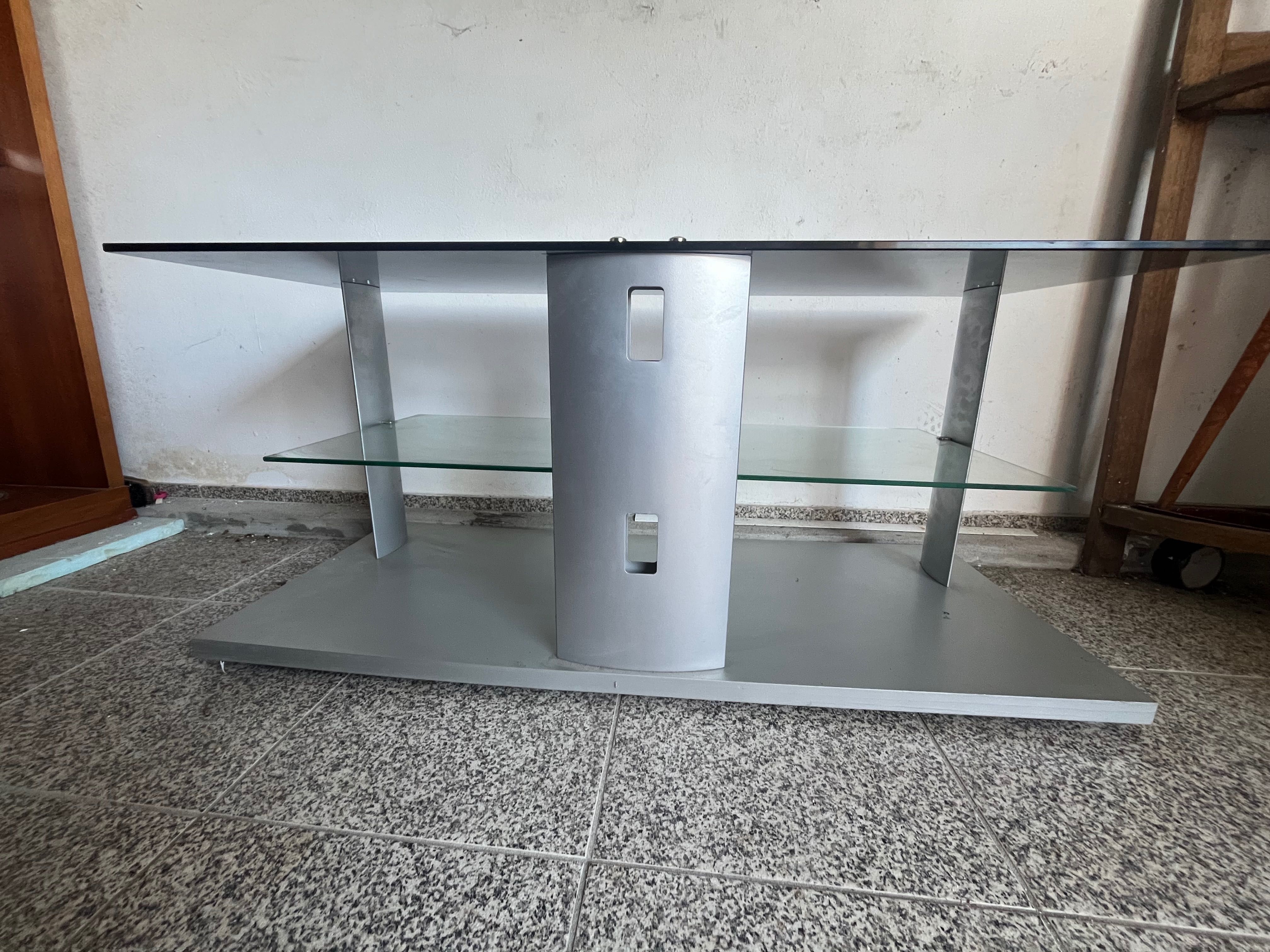 Móvel / Mesa TV vidro temperado
