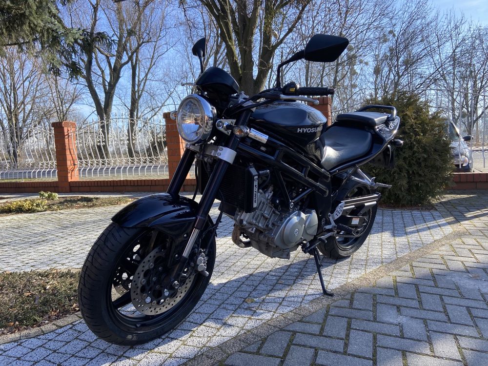 Hyosung GT 650, 20tys km Bezwypdkowy Transport Raty Polecam SV 650