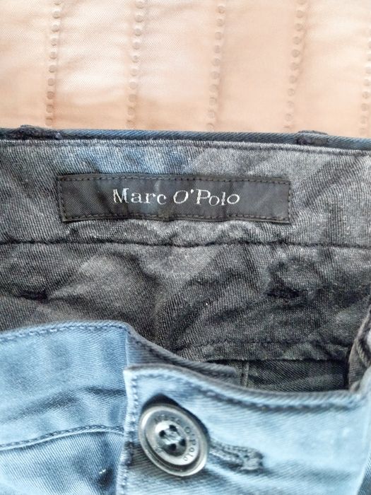 spodnie męskie Marc O'Polo granatowe szer.2x43 cm dł.102 cm nogawka 75