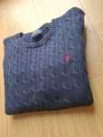 Sweterek Ralph Lauren w warkocze
